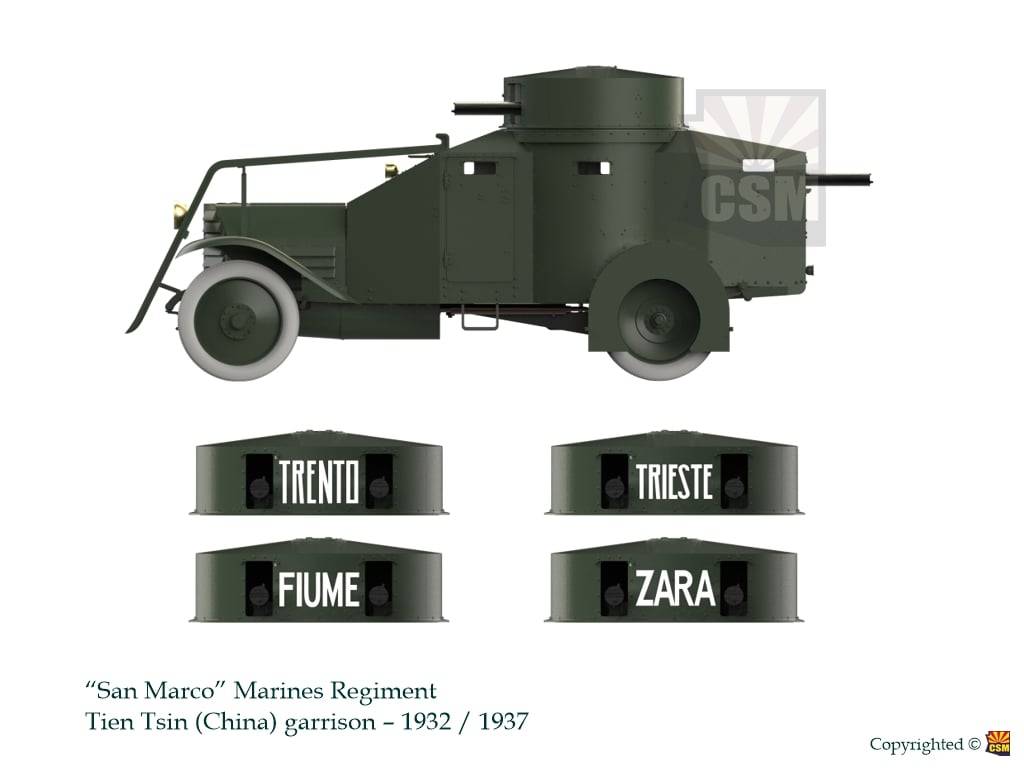 Italian Armoured Car 1ZM – Image 15