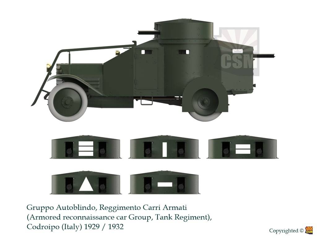 Italian Armoured Car 1ZM – Image 16