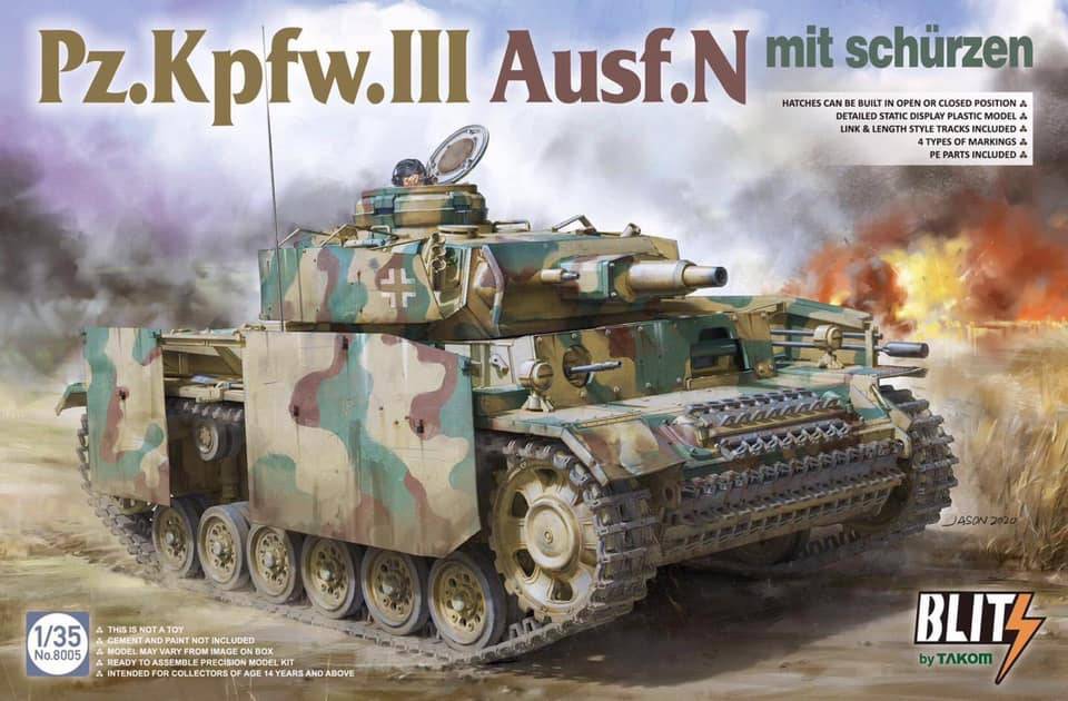 Pz.Kpfw.III Ausf.N mit Schürzen
