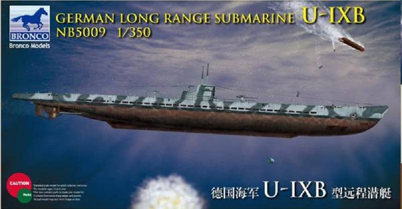 German Long Range Submarine Type U-IX B