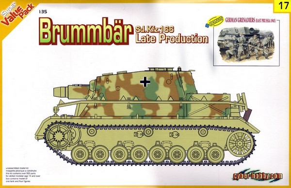 Sd.Kfz.166 Brummbär Late Production