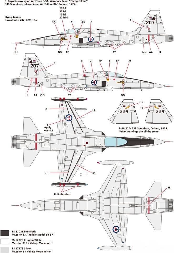 NF-5A/F-5A/SF-5A Freedom Fighter – Image 4