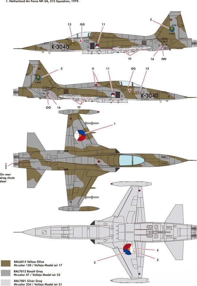 NF-5A/F-5A/SF-5A Freedom Fighter – Image 7