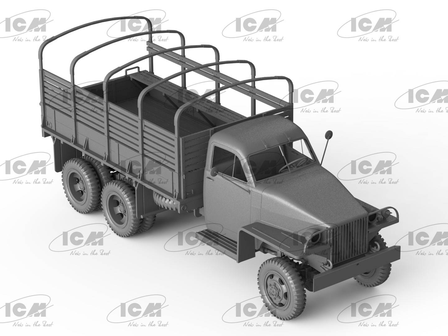 Studebaker US6 with WWII Soviet Drivers – Image 2