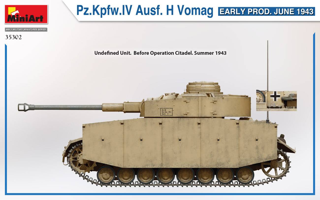 Pz.Kpfw.IV Ausf. H Vomag. EARLY PROD. JUNE 1943 – Image 3