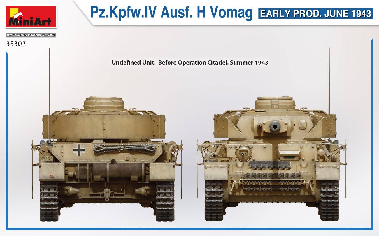 Pz.Kpfw.IV Ausf. H Vomag. EARLY PROD. JUNE 1943 – Image 4