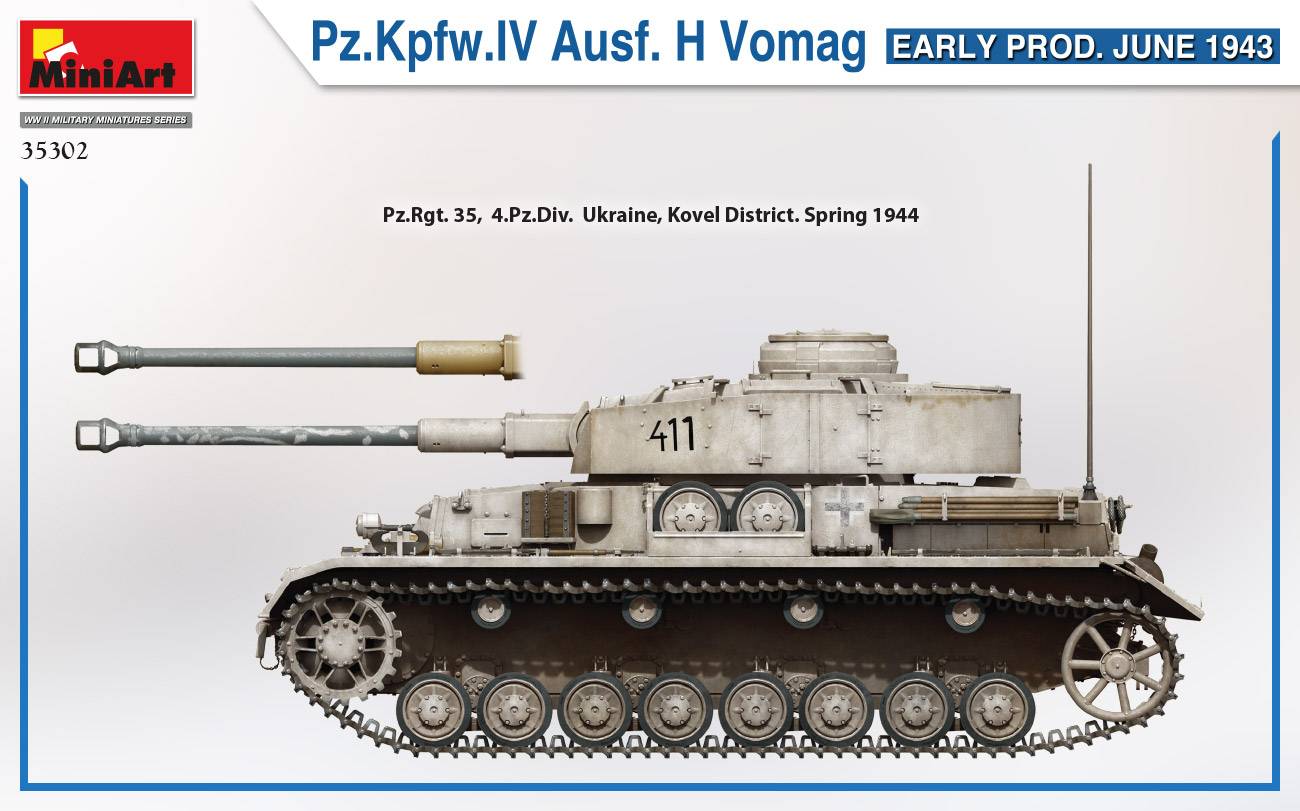 Pz.Kpfw.IV Ausf. H Vomag. EARLY PROD. JUNE 1943 – Image 7