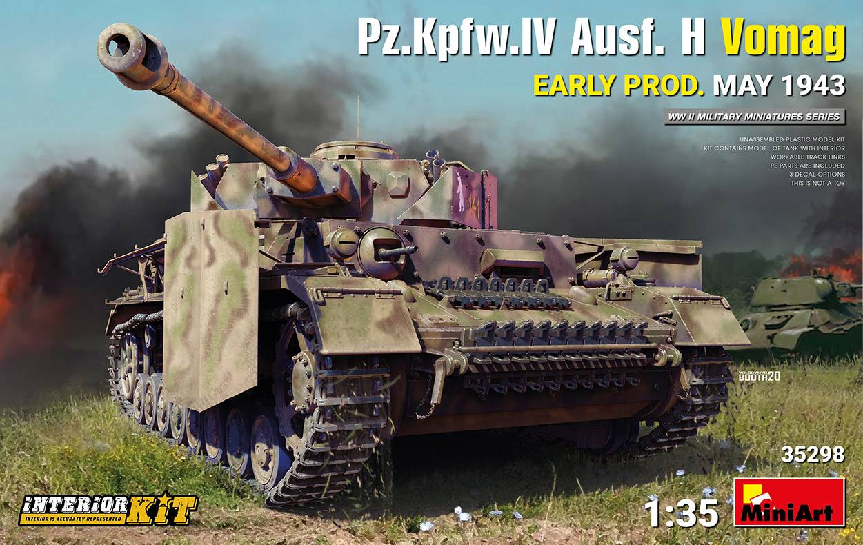 Pz.Kpfw.IV Ausf. H Vomag. EARLY PROD. MAY 1943. INTERIOR KIT