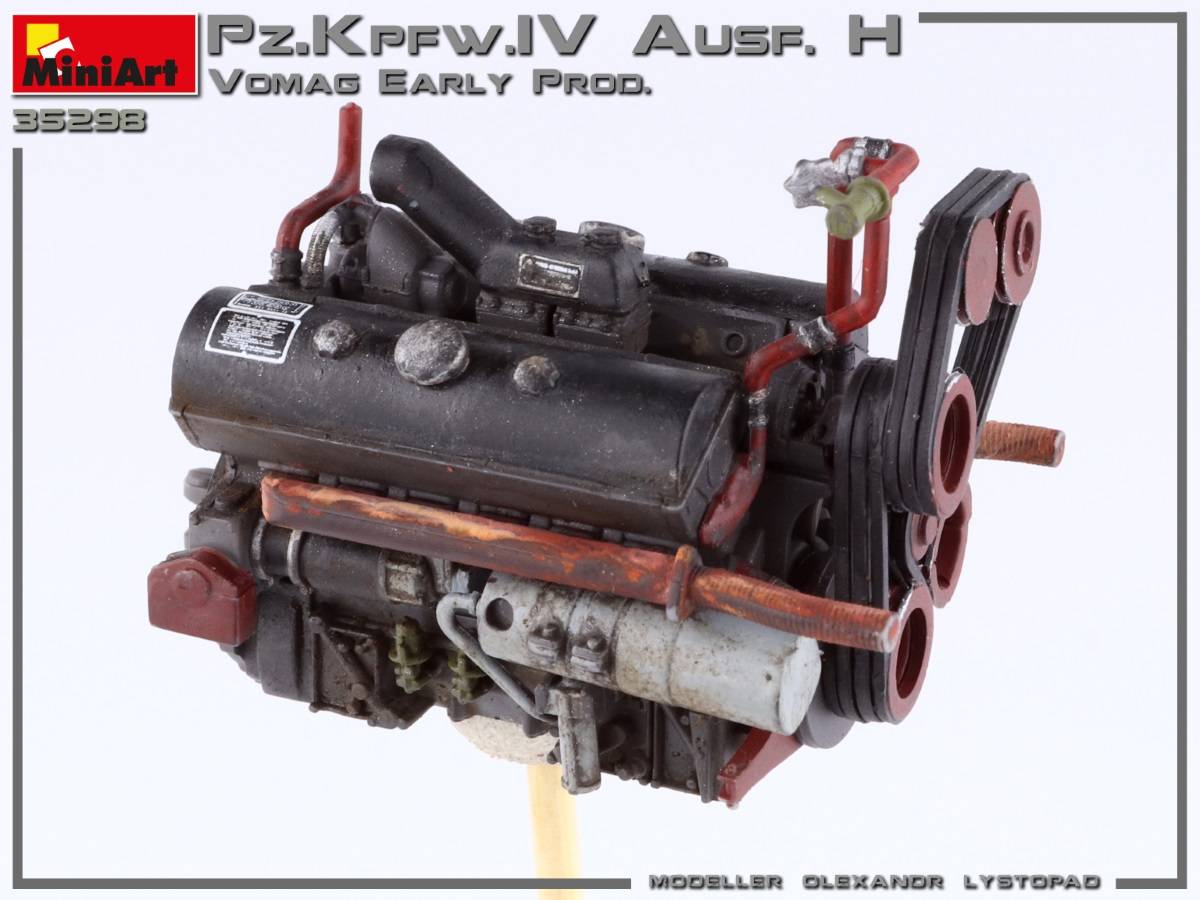 Pz.Kpfw.IV Ausf. H Vomag. EARLY PROD. MAY 1943. INTERIOR KIT – Image 5