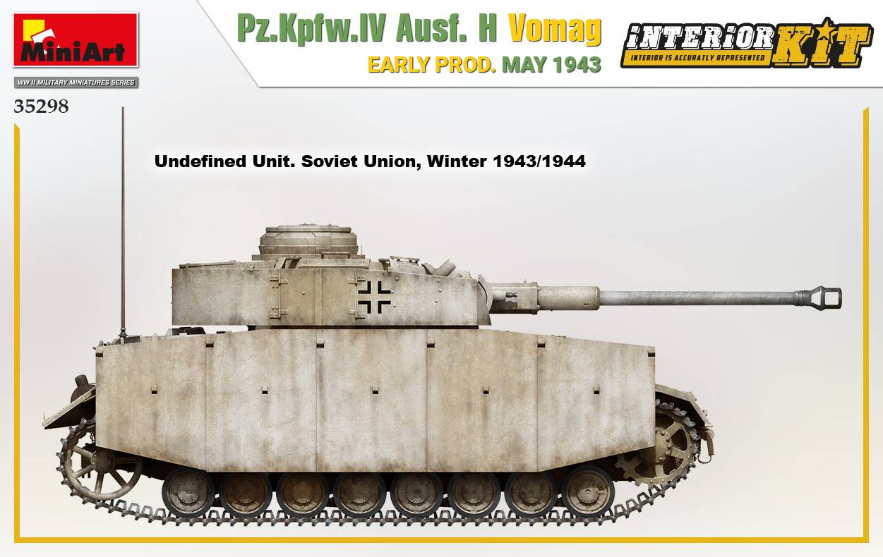 Pz.Kpfw.IV Ausf. H Vomag. EARLY PROD. MAY 1943. INTERIOR KIT – Image 20