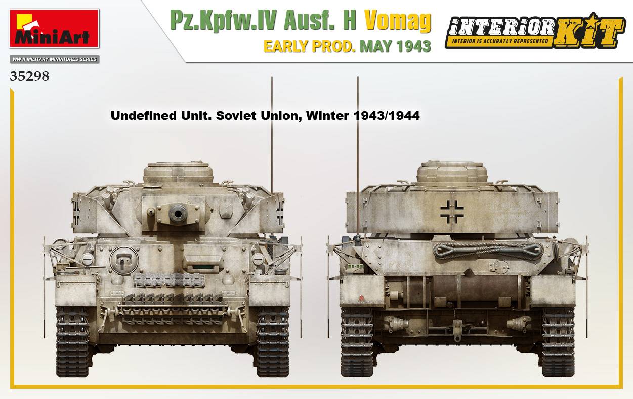 Pz.Kpfw.IV Ausf. H Vomag. EARLY PROD. MAY 1943. INTERIOR KIT – Image 21
