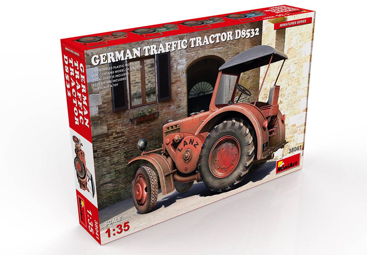 GERMAN TRAFFIC TRACTOR D8532 – Image 2