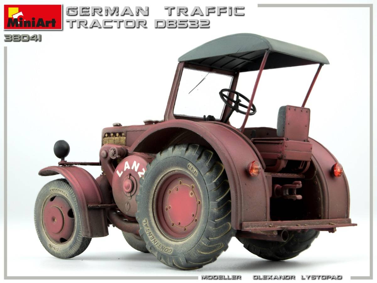GERMAN TRAFFIC TRACTOR D8532 – Image 12