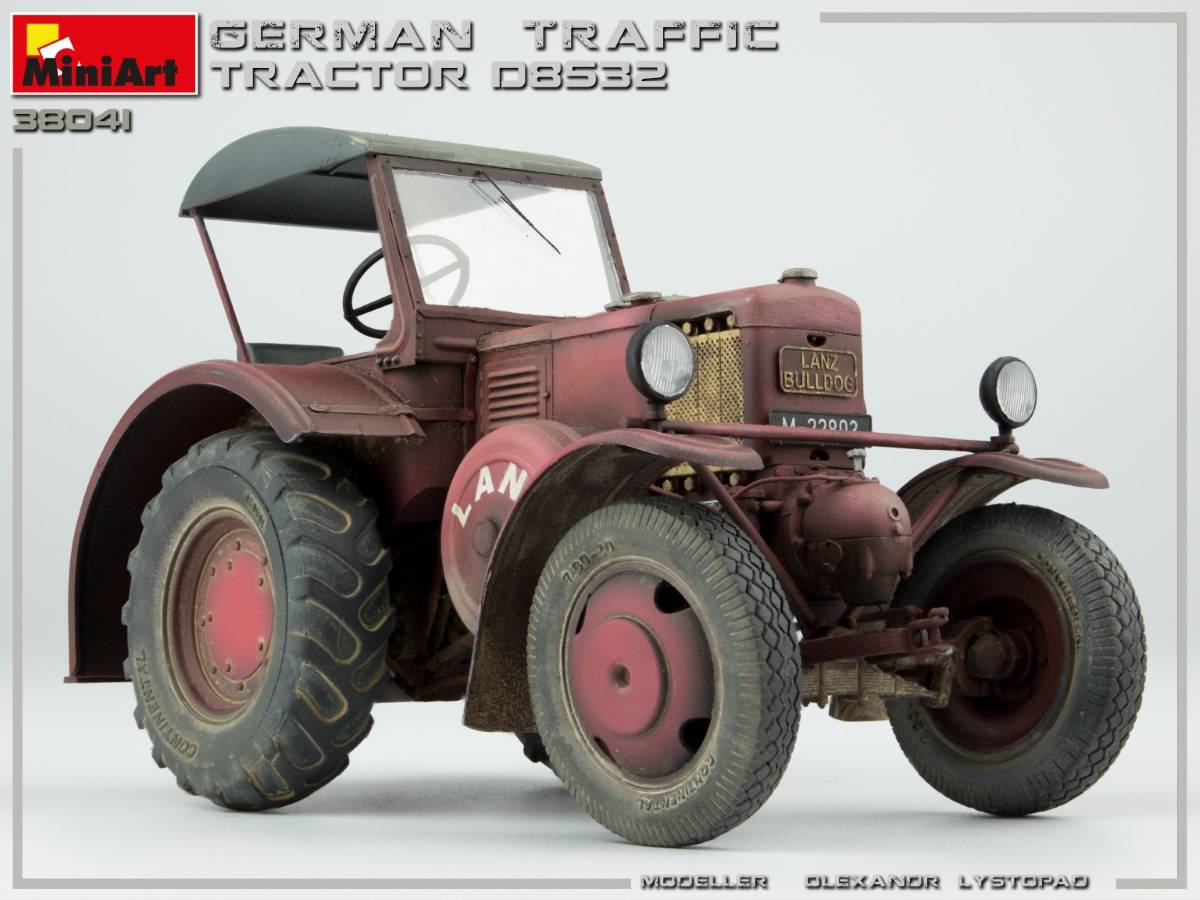 GERMAN TRAFFIC TRACTOR D8532 – Image 13