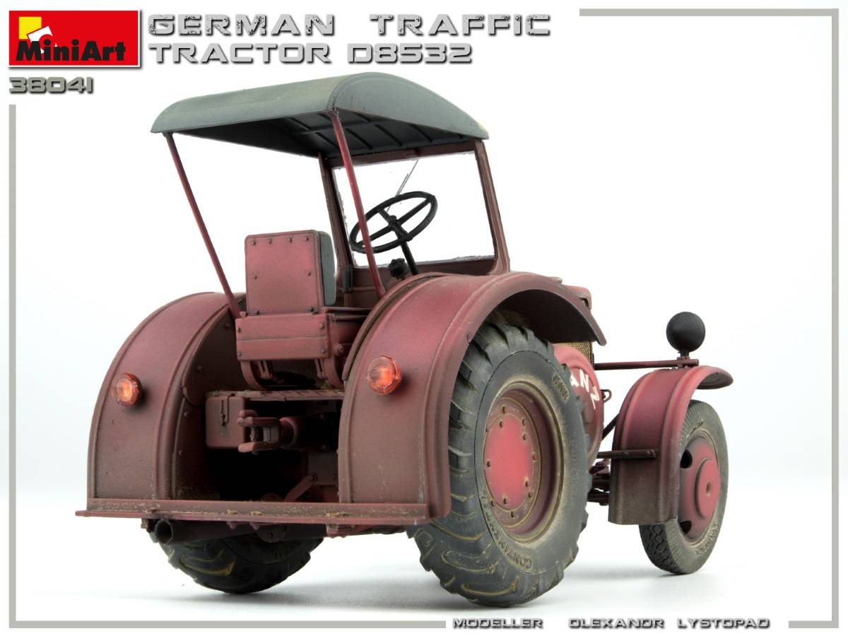 GERMAN TRAFFIC TRACTOR D8532 – Image 14