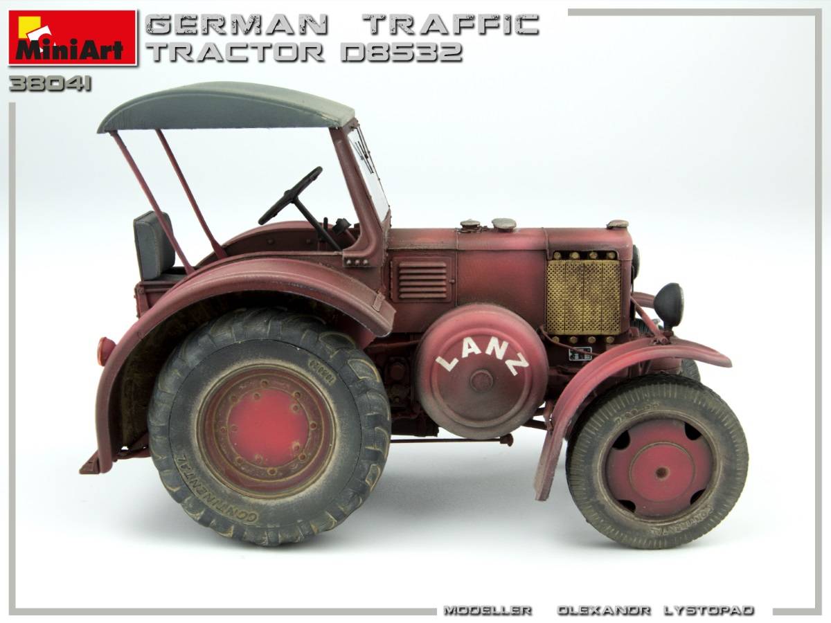 GERMAN TRAFFIC TRACTOR D8532 – Image 15