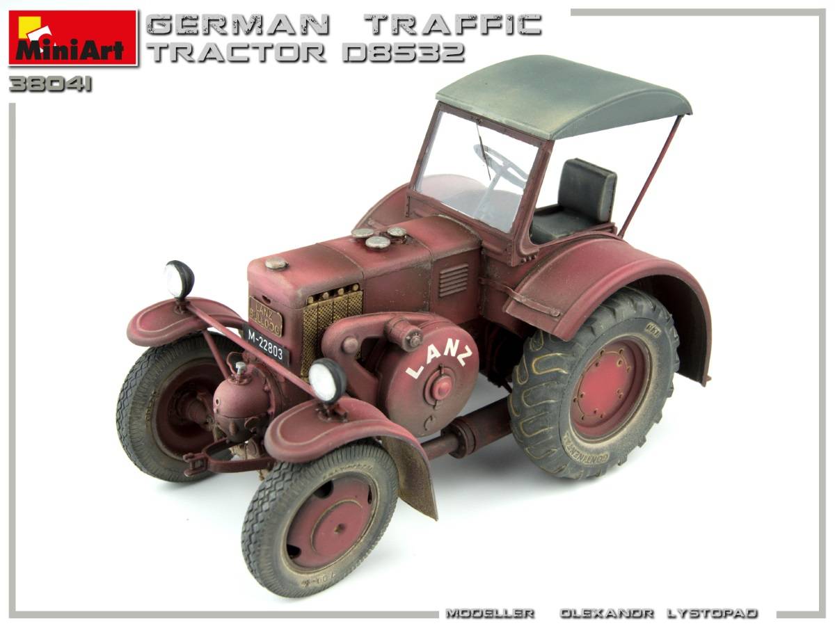 GERMAN TRAFFIC TRACTOR D8532 – Image 16