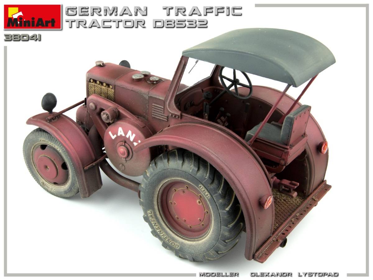 GERMAN TRAFFIC TRACTOR D8532 – Image 17