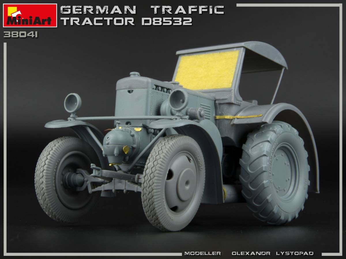 GERMAN TRAFFIC TRACTOR D8532 – Image 18