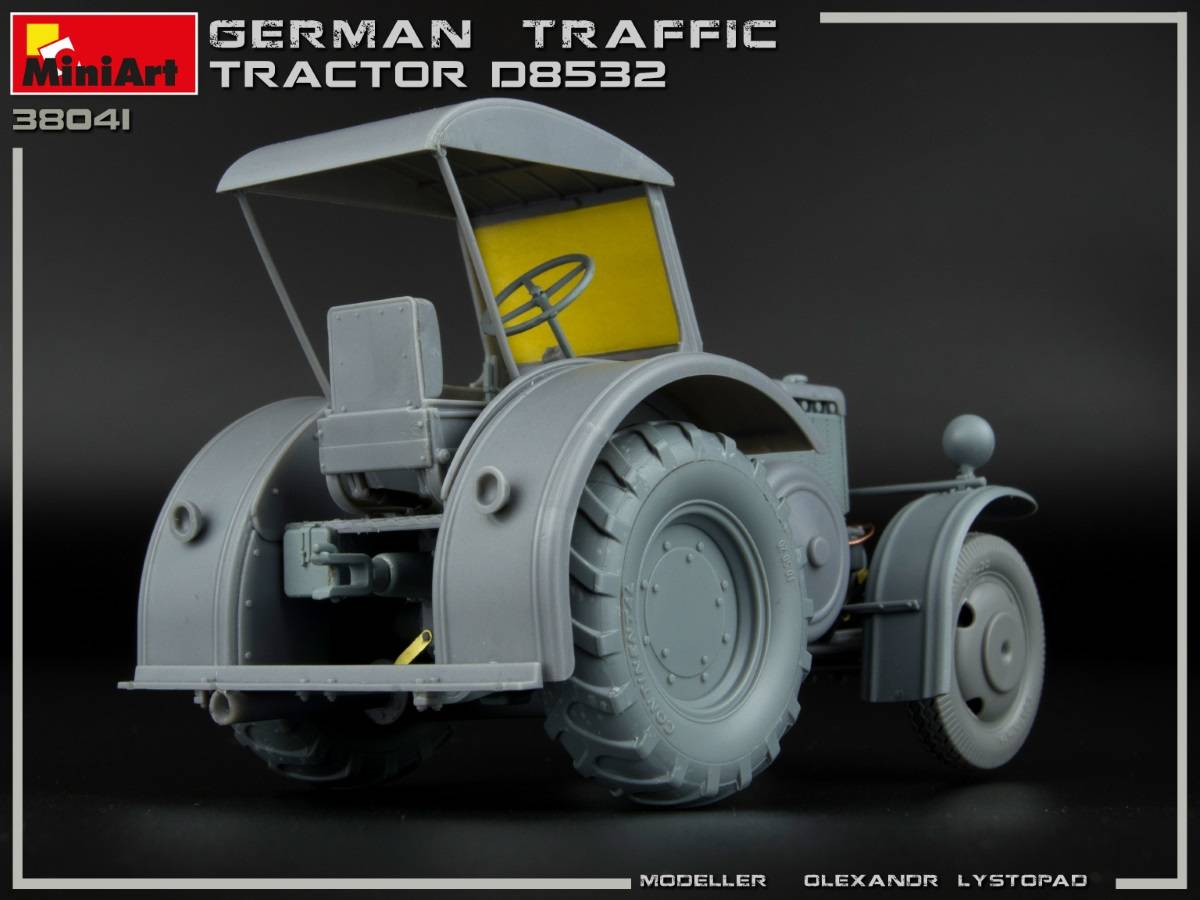 GERMAN TRAFFIC TRACTOR D8532 – Image 19
