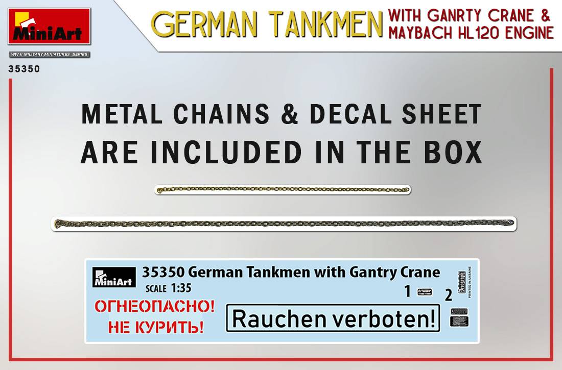 GERMAN TANKMEN WITH GANTRY CRANE & MAYBACH HL 120 ENGINE – Image 14