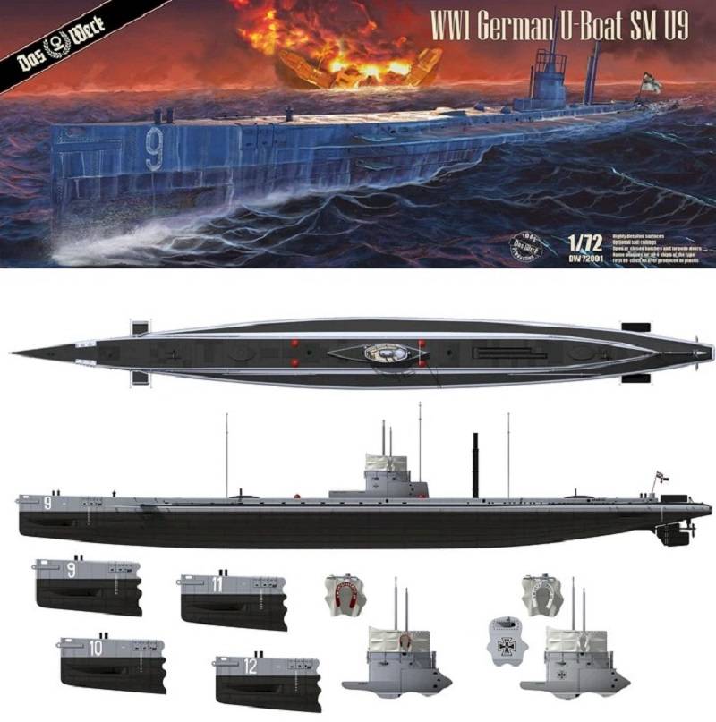 WWI German U-Boat SM U9 – Image 2