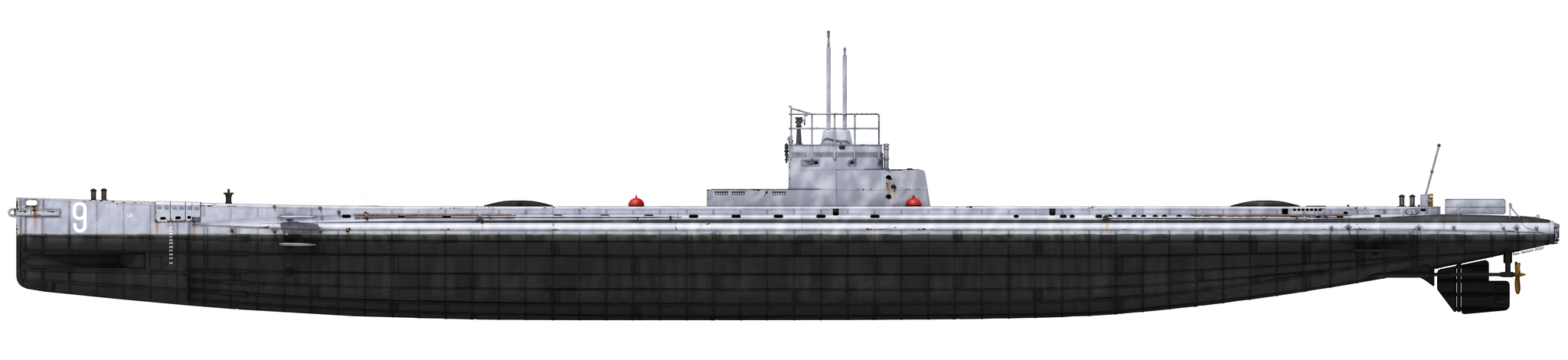 WWI German U-Boat SM U9 – Image 18