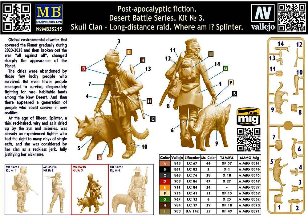 Desert Battle Series Kit №3. Skull Clan – Long-distance raid. Where am I? Splinter – Image 2