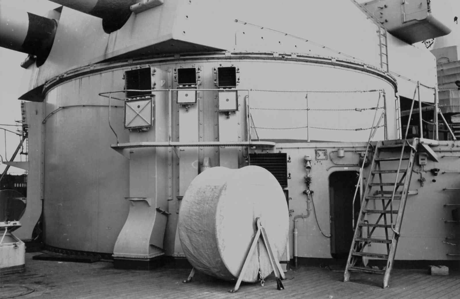 BRUNO" GERMAN BATTLESHIP BISMARCK TURRET B – Image 8