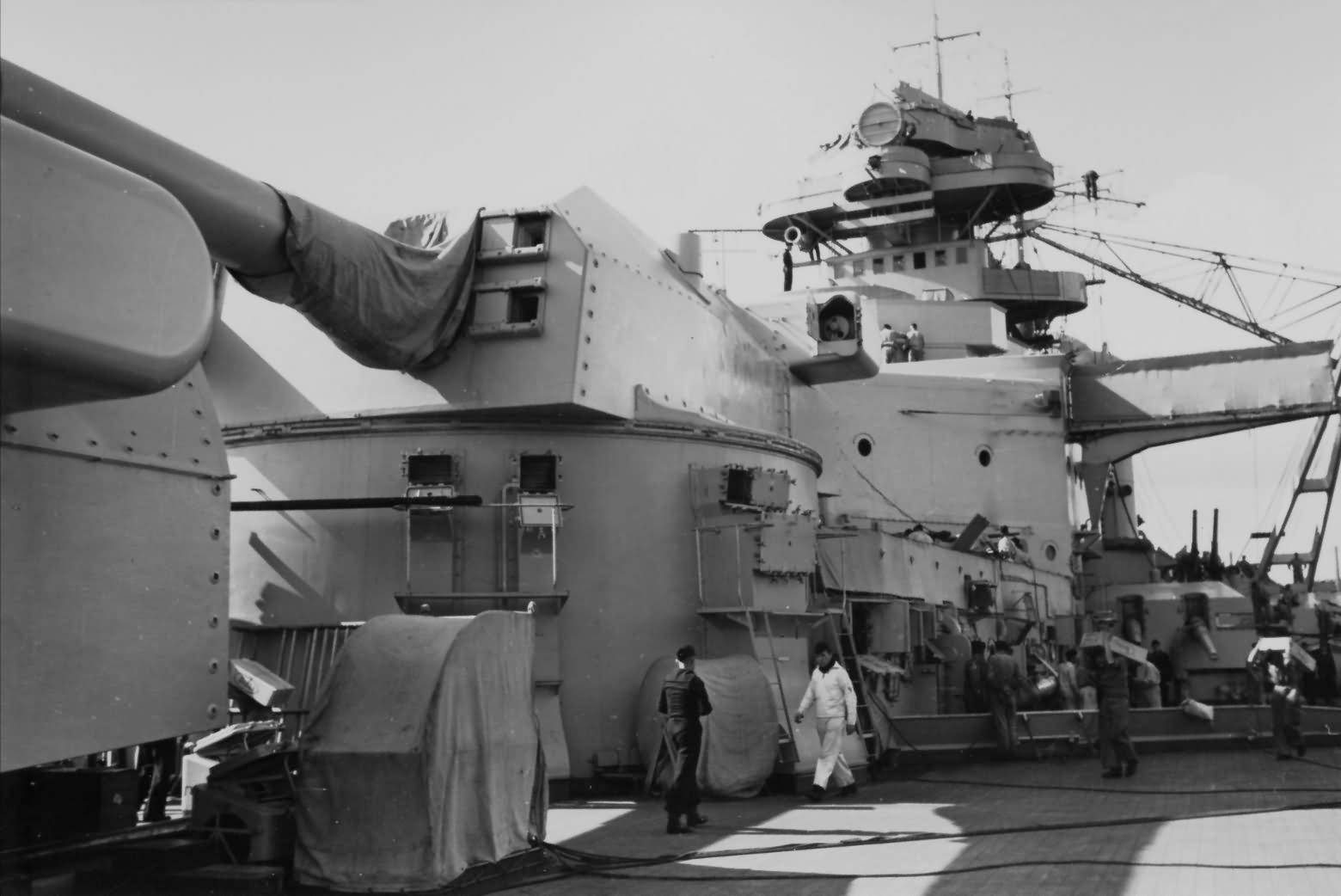 BRUNO" GERMAN BATTLESHIP BISMARCK TURRET B – Image 10