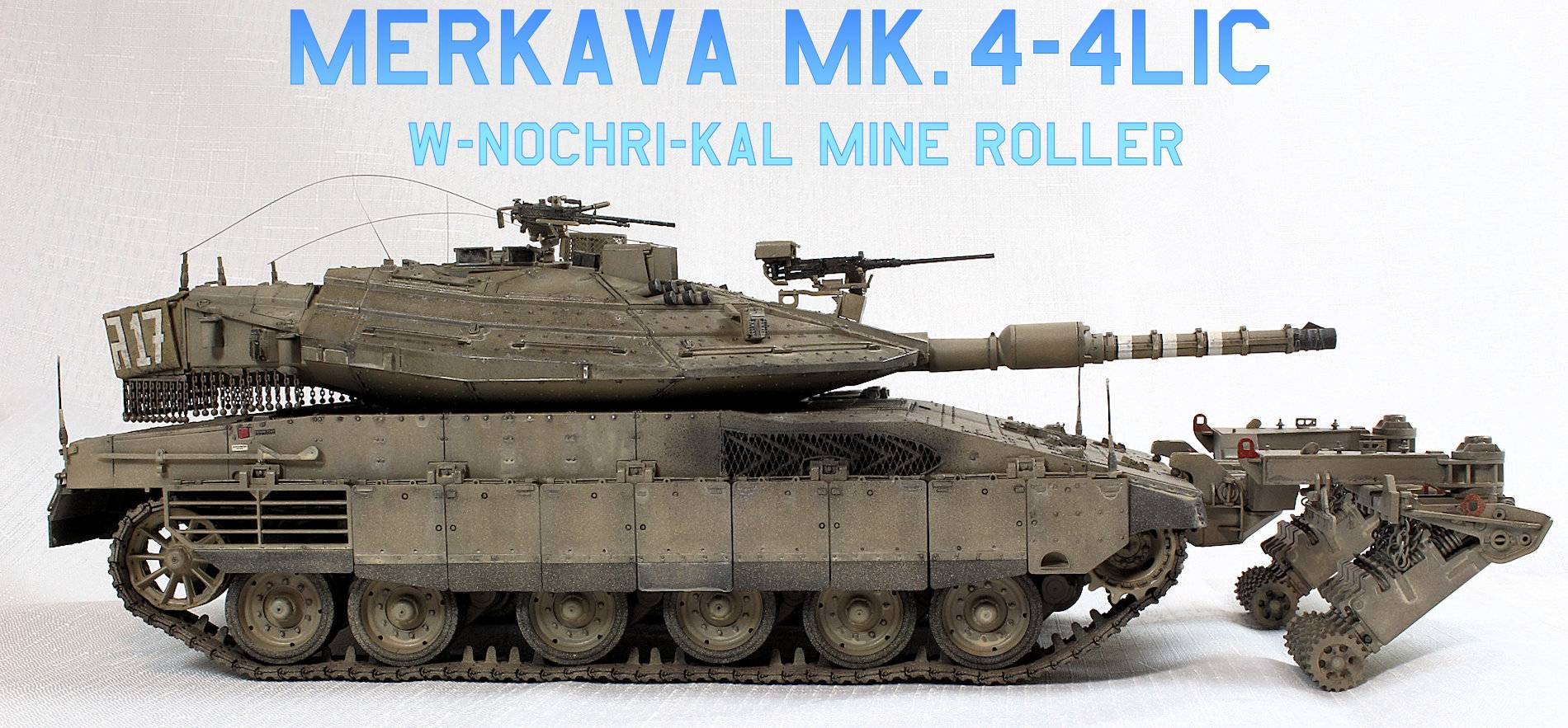 Merkava Mk.4/4LIC w/Nochri-Kal Mine Roller System – Image 6