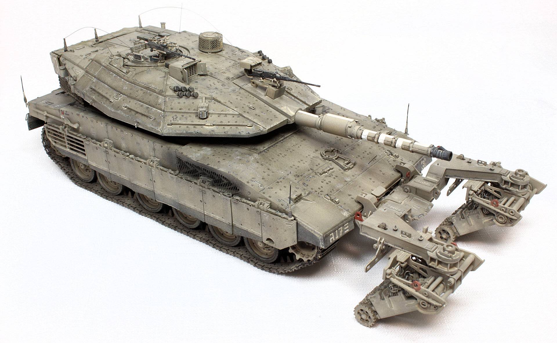 Merkava Mk.4/4LIC w/Nochri-Kal Mine Roller System – Image 12