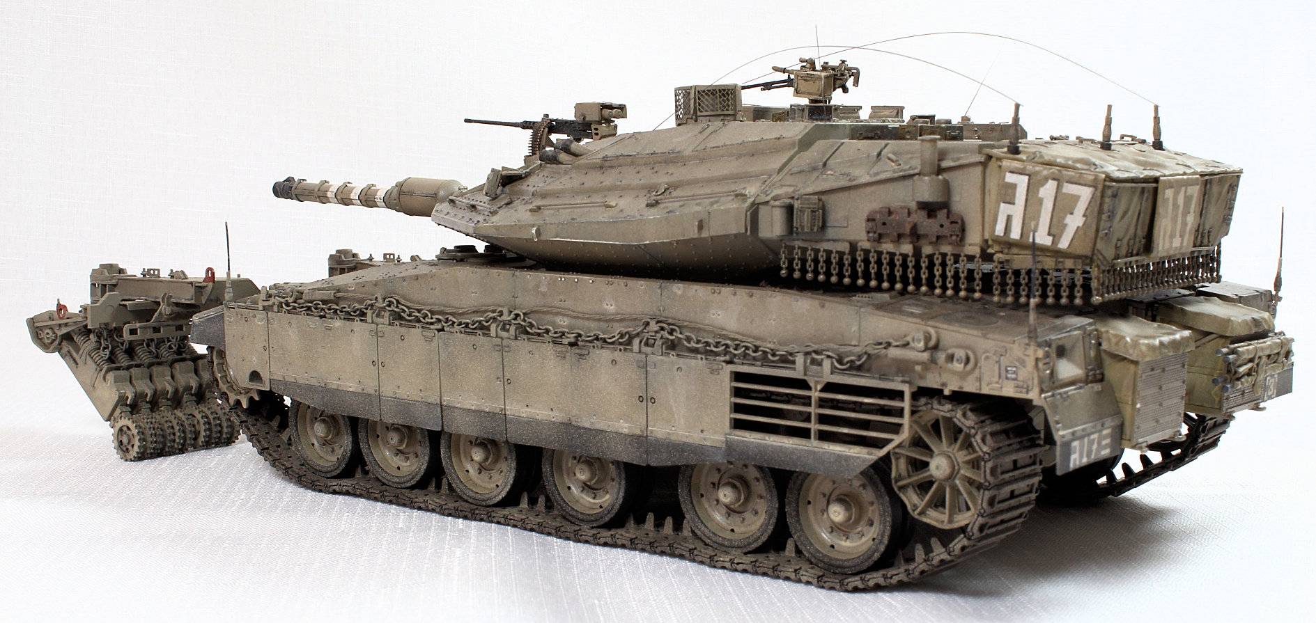 Merkava Mk.4/4LIC w/Nochri-Kal Mine Roller System – Image 15