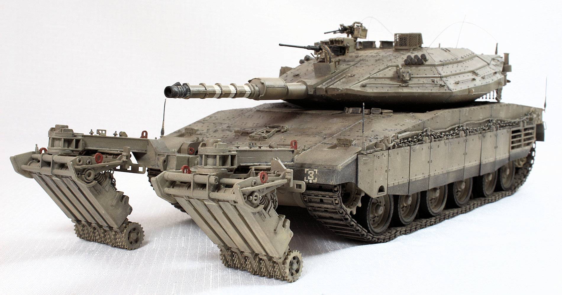 Merkava Mk.4/4LIC w/Nochri-Kal Mine Roller System – Image 16