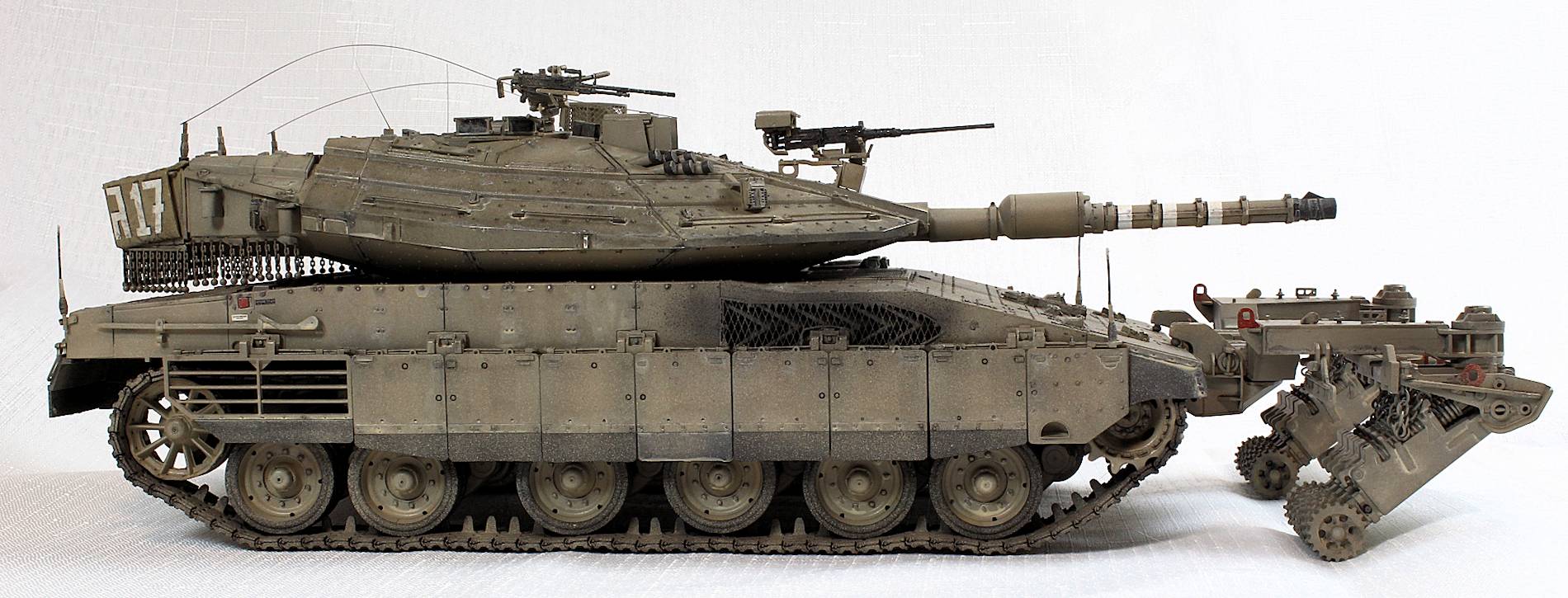 Merkava Mk.4/4LIC w/Nochri-Kal Mine Roller System – Image 17