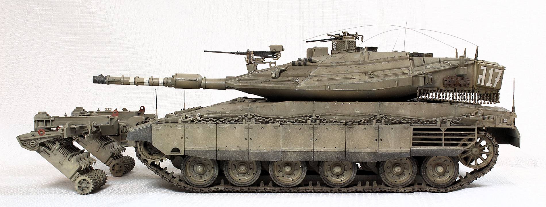 Merkava Mk.4/4LIC w/Nochri-Kal Mine Roller System – Image 19
