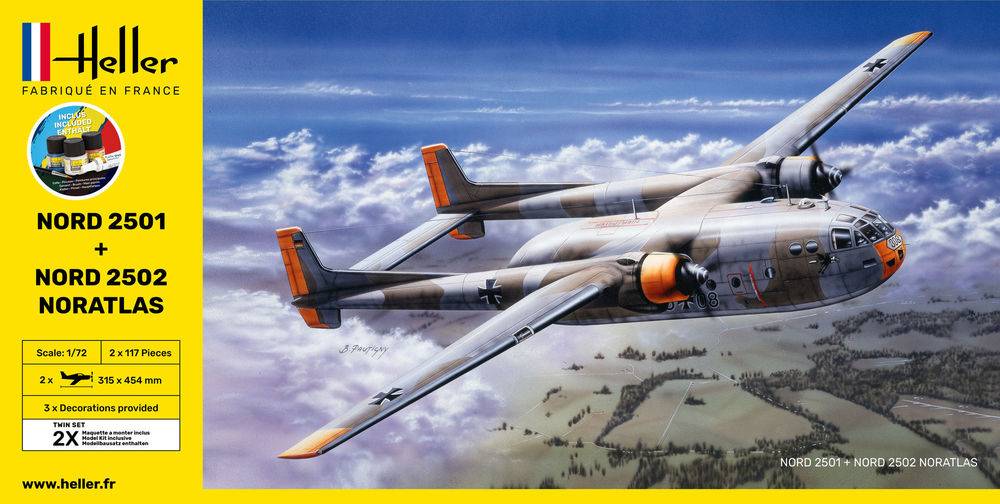 STARTER KIT Nord 2501 + Nord 2502 "NORATLAS"