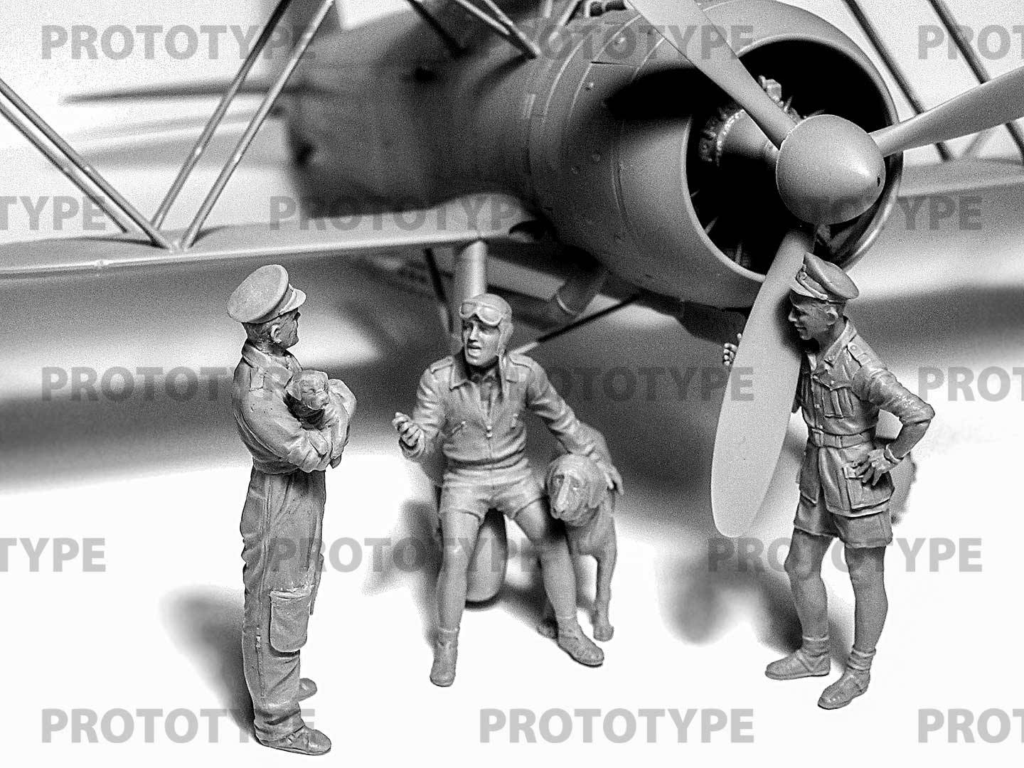 Italian Pilots in Tropical Uniform (1939-1943) – Image 2