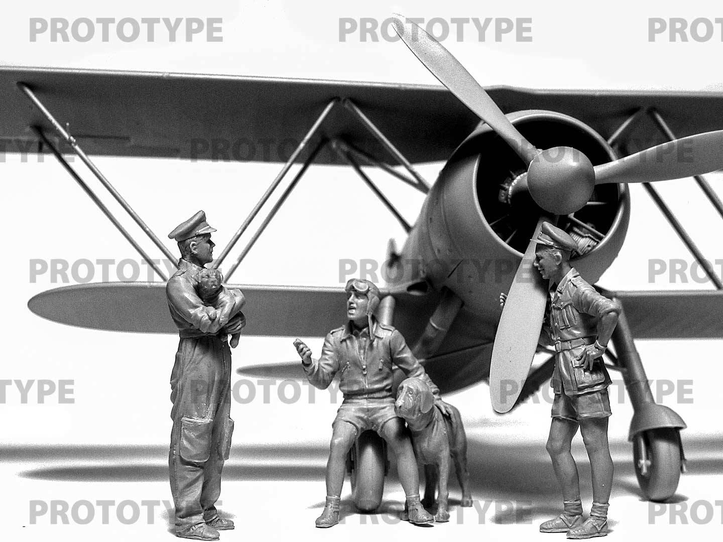 Italian Pilots in Tropical Uniform (1939-1943) – Image 3