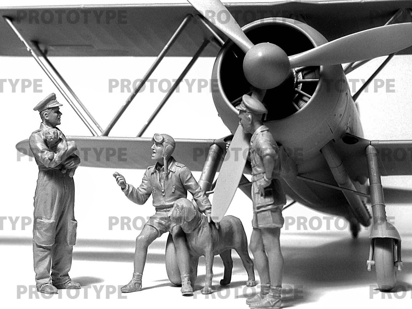 Italian Pilots in Tropical Uniform (1939-1943) – Image 4