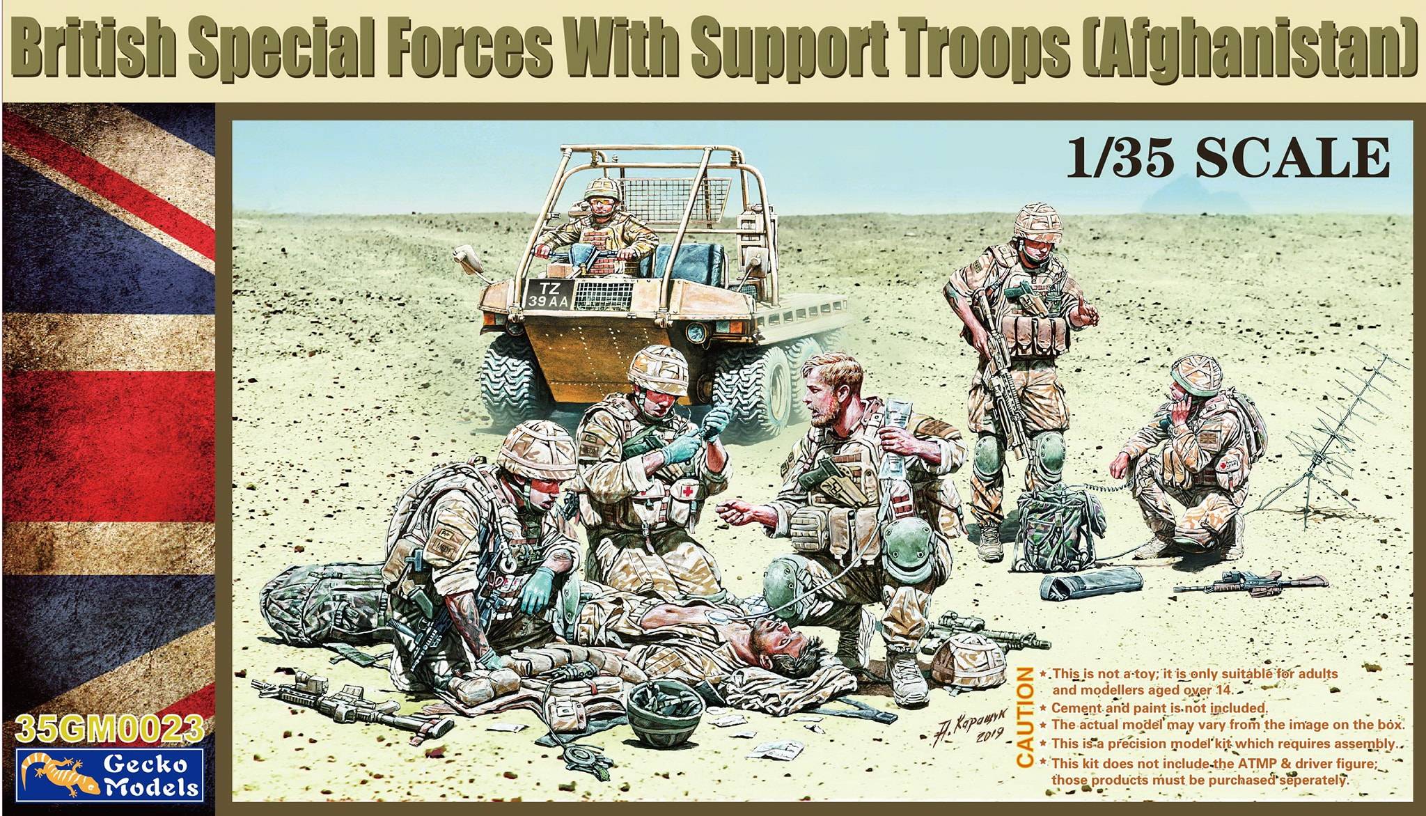 British Special Forces W/Support Troops – Image 2