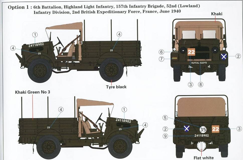 Bedford MWD 15-cwt 4x2 General Service (Open Cab/Aeroscreen) Truck – Image 7