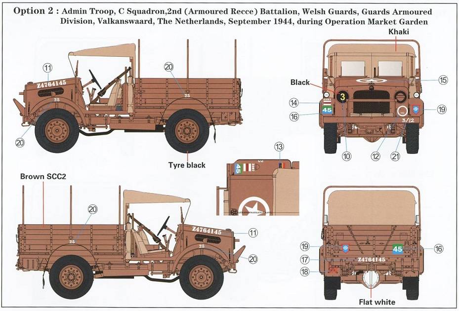 Bedford MWD 15-cwt 4x2 General Service (Open Cab/Aeroscreen) Truck – Image 8