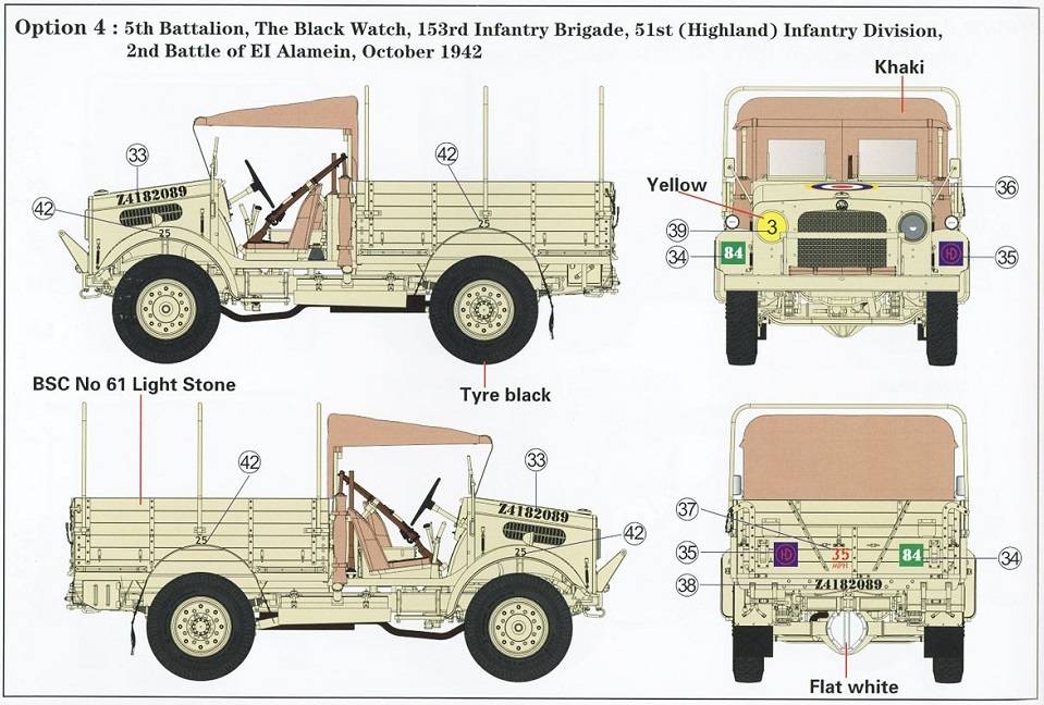 Bedford MWD 15-cwt 4x2 General Service (Open Cab/Aeroscreen) Truck – Image 10