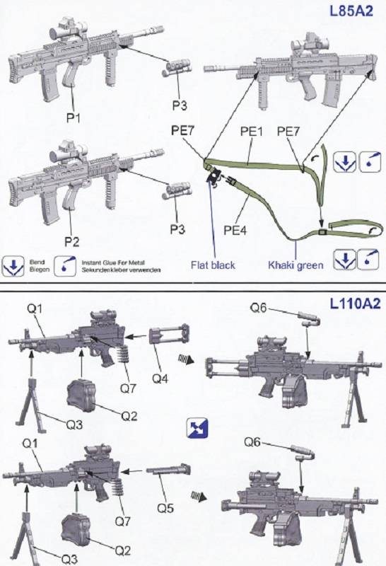 Modern British Army Weapon & Equipment Set – Image 8