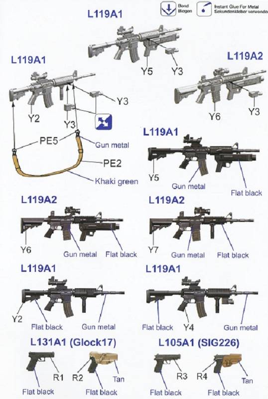 Modern British Army Weapon & Equipment Set – Image 9