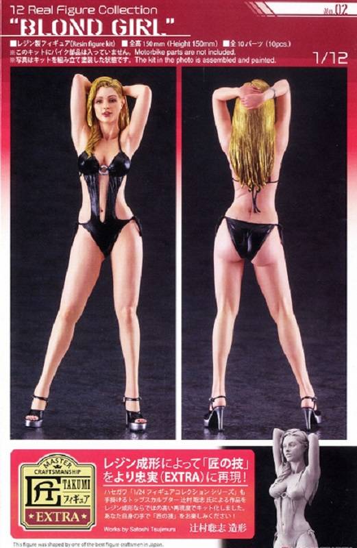 12 Real Figure Collection n°02 "Blond Girl" – Image 9
