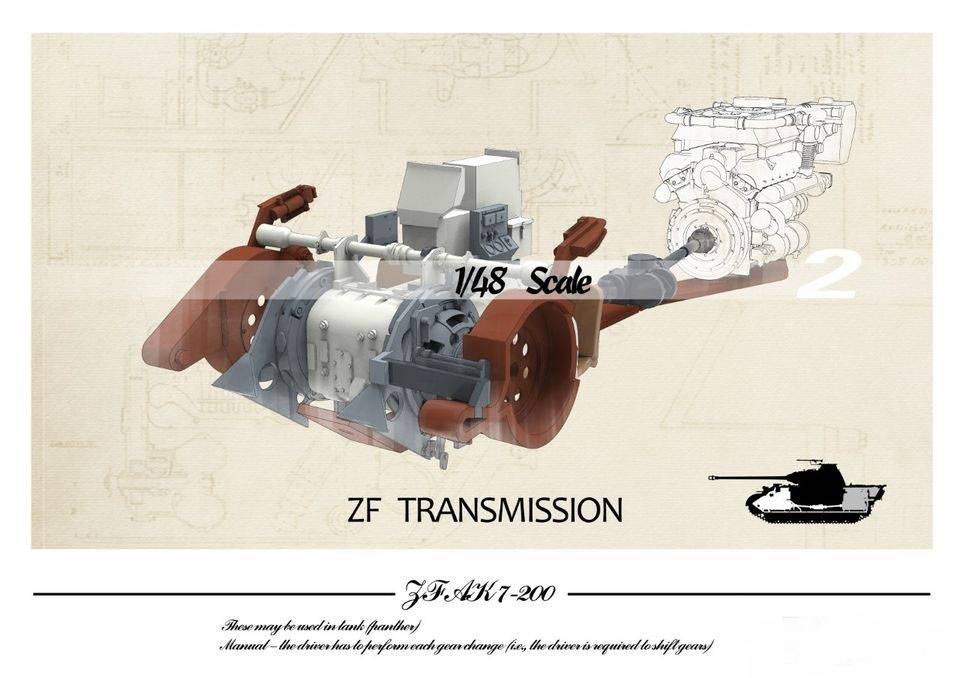 PANTHER A W/ZIMMERIT +16T STRABOKRAN W/MAINTENANCE DIORAMA – Image 3