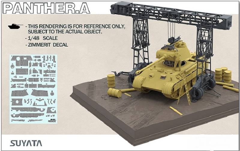 PANTHER A W/ZIMMERIT +16T STRABOKRAN W/MAINTENANCE DIORAMA – Image 17