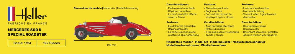 STARTER KIT MERCEDES 500 K Special Roadster – Image 3